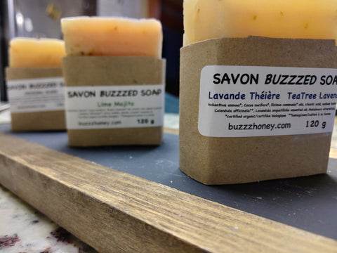 Buzz Honey SOAP (120g) bar