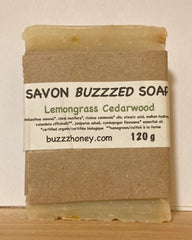 Buzzz Honey Lemongrass Cedarwood SOAP (120g) bar