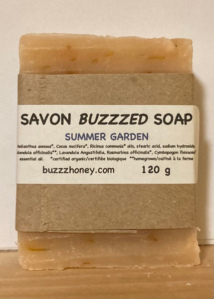 Buzzz Honey Summer Garden SOAP (120g) bar