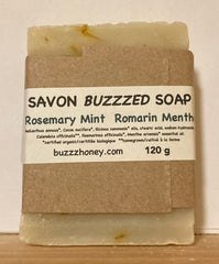 Buzzz Honey Rosemary Mint SOAP (120g) bar